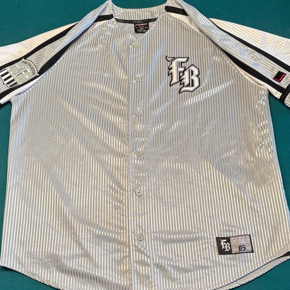 VTG FUBU “ The Collection “ 05 Champions League , Embroidered , XXL , $62